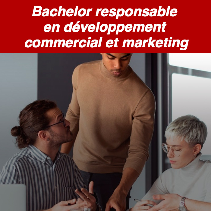 Bachelor responsable en développement commercial et marketing